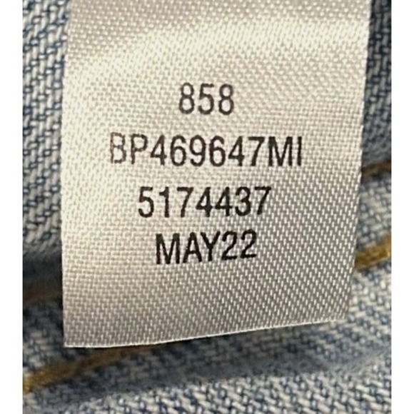 BP Women's Size 29 Light Wash Ripped Distressed Wide Leg Jeans Denim‎ - Picture 5 of 6